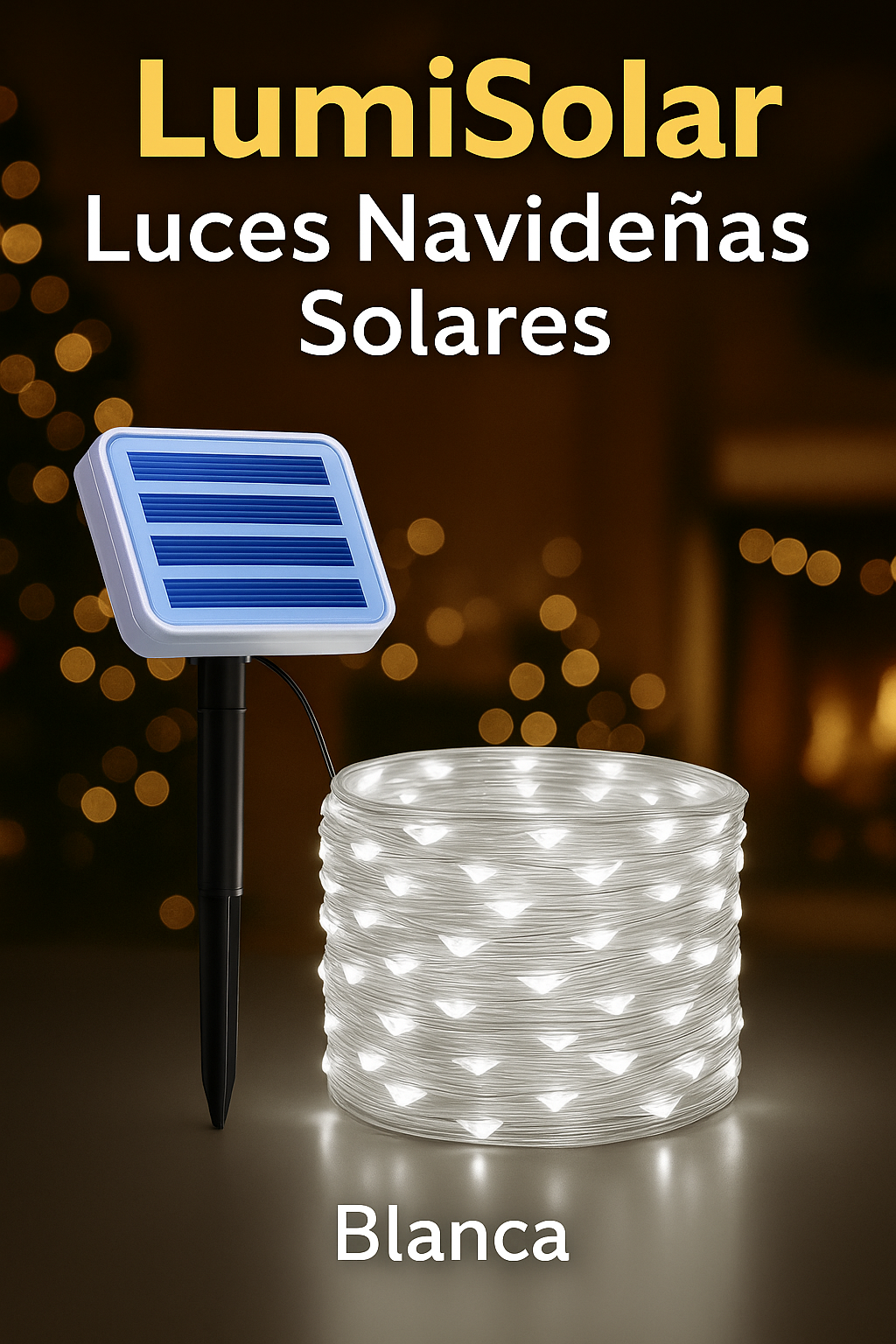 LumiSolar™ 20M – Luces Navideñas Inteligentes